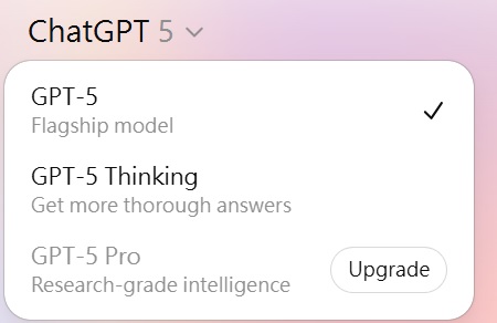 最新AI教學資訊:Gpt 5怎麼用?
