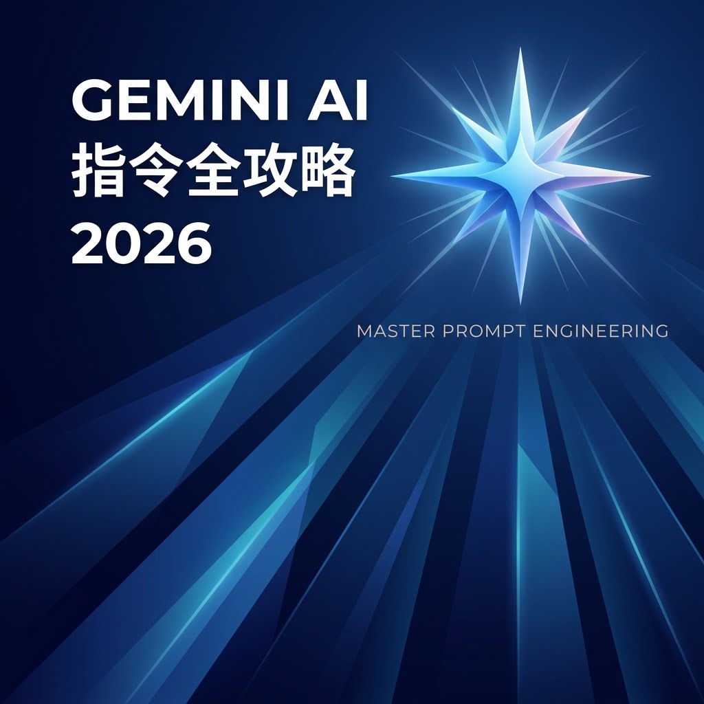 最新AI資訊:Google Gemini 指令教學 (2026年版)